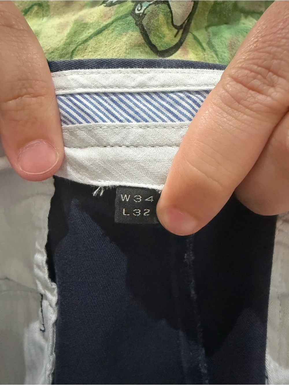J. Crew Slim Navy Chino Pants